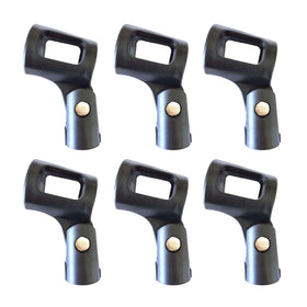 Artist MS044-6Pk Plastic Mic Clip - 6 Pack