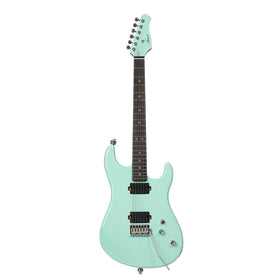 Artist SKYLER Surf Green Electric Guitar w/ Hand-Made Pickups