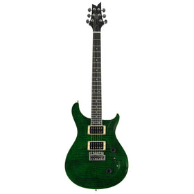 Artist Solaris II Transparent Green Electric Guitar w/ Bullbucker Pickups