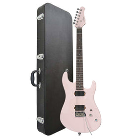 Artist SKYLER Shell Pink Electric Guitar & Black Case