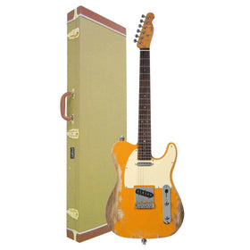 Artist AT53 Mustard Relic Electric Guitar & Tweed Case