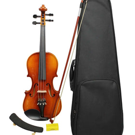 Customer Returned Artist SVN12 Solid Wood Student Violin Package 1/2 Size