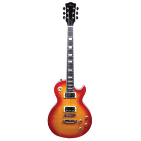 Damaged Artist LP59CSB Deluxe Electric Guitar Cherry Burst + Bullbuckers